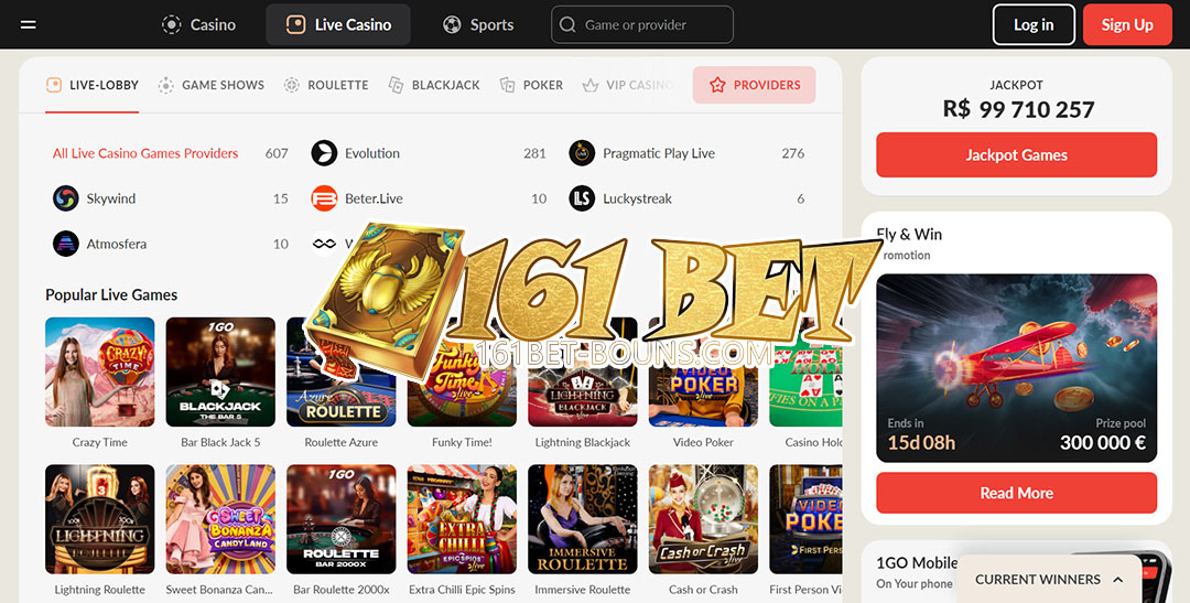 161 bet casino